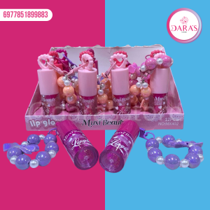 BRILLO MUXI BEAUTY LIP GLOSS CON PULSERA NO.MX402