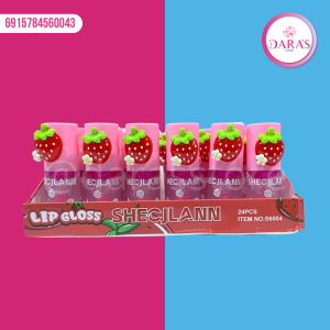 BRILLO SHECJLANN LABIAL LIP GLOSS STRAWBERRY NO.S6004
