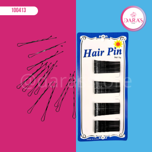 GANCHO HAIR PIN 60PIEZAS NEGRO