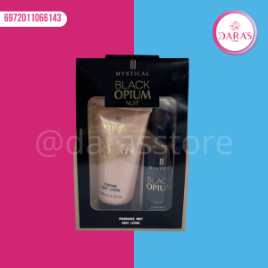 KIT MYSTICAL 168ML BLACK OPIUM SPLAHS Y CREMA