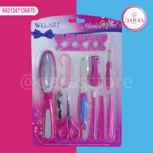 KIT WEIYIMEI 11PIEZAS DE PEDICURA