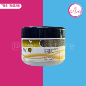 MASCARILLA VELLZA 240ML BRILLO DE ORO