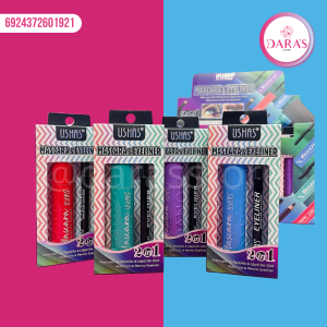 RIMEL USHAS 12GR Y DELINEADOR 2 EN 1 NO.US020