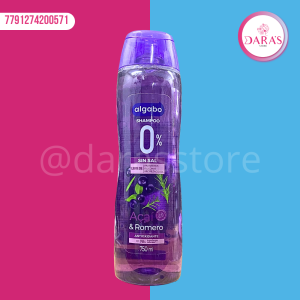 SHAMPOO ALGABO 750ML ACAI Y ROMERO