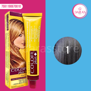 TINTE COLOR PLUS 60GR 1 NEGRO