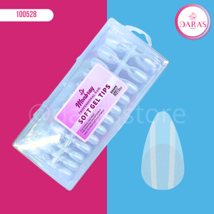 UÑAS JELLY MONBRAY 240PIEZAS ALMONDS SOFT GEL TIPS