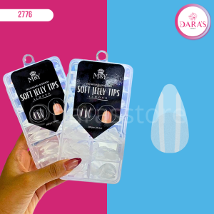 UÑAS JELLY M&Y 240PIEZAS ALMOND SOFT TIPS