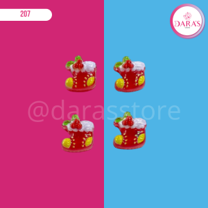 DIJE DE UÑAS 10PIEZAS NAVIDA N.2