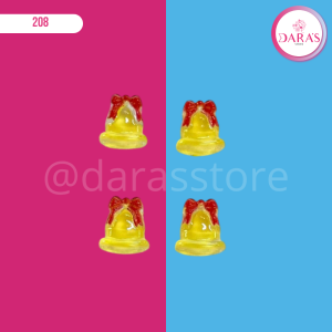 DIJE DE UÑAS 10PIEZAS NAVIDA N.3