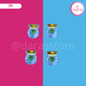 DIJE DE UÑAS 10PIEZAS NAVIDA N.4