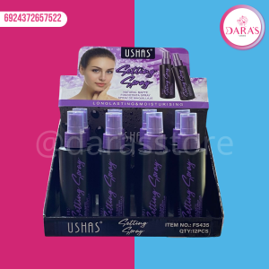 FIJADOR DE MAQUILLAJE USHAS 110ML SETTING SPRAY NO.FS435