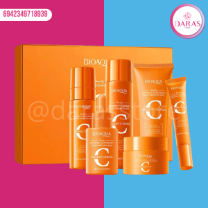 KIT BIOAQUA 410ML SKIN CARE VITAMINA C WHITENING