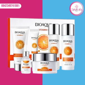 KIT BIOAQUA 425ML SKIN CARE VITMINA C