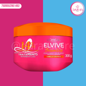MASCARILLA LOREAL 300GR EL VIVE DREAM LISO