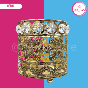 ORGANIZADOR DE PINCELES DE LUJO METALICO