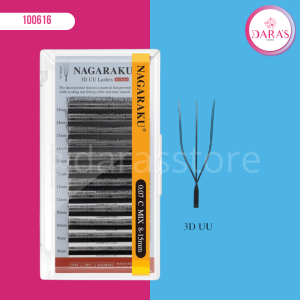 PESTAÑAS NAGARAKU PELO A PELO 8-15MIX-0.07D 3D UU