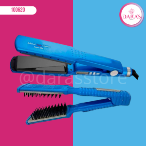 PLANCHA BELLALISS 230C/450F CON CEPILLO (PLACAS 1.3/4PLG) NO.BELLA-538B