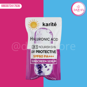 PROTECTOR SOLAR KARITE 60ML ACIDO HIALURONICO 2 EN 1