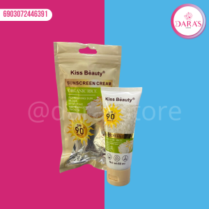 PROTECTOR SOLAR KISS BEAUTY 60ML ORGANIC RICE 90SPF
