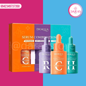 SERUM BIOAQUA 90ML COMBINATION SET 3 EN 1