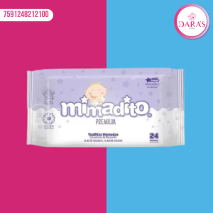 TOALLAS HUMEDAS 24PIEZAS MIMADITO
