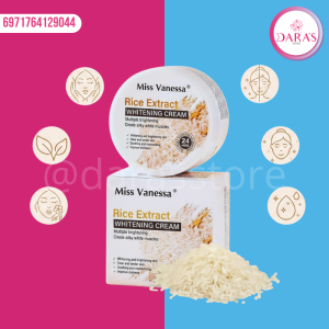CREMA FACIAL MISS VENESSA 120GR PULPA DE ARROZ NO.G3125