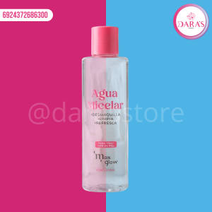 DESMAQUILLANTE MAXGLOW 200ML (AGUA MICELAR)