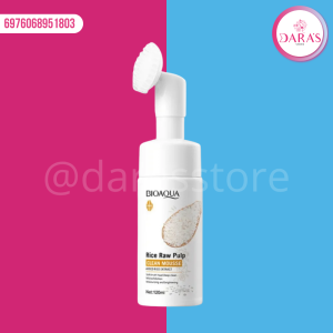 ESPUMA FACIAL BIOAQUA 120ML PULPA DE ARROZ