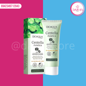 LIMPIADOR FACIAL BIOAQUA 100GR CENTELLA ASIATICA