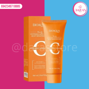 LIMPIADOR FACIAL BIOAQUA 100GR VITAMINA C