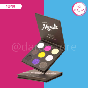 PALETA DE SOMBRA 09TONOS ARIA COSMETICS 12.5GR NEGRO