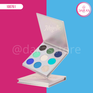 PALETA DE SOMBRA 09TONOS ARIA COSMETICS 12.5GR PLATA