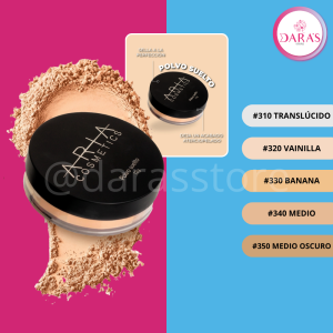 POLVO SUELTO ARIA COSMETICS 12GR N.310 TRANSLUCIDO