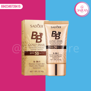 PROTECTOR SOLAR SADOER 40GR GOLDEN SNAIL 50SPF