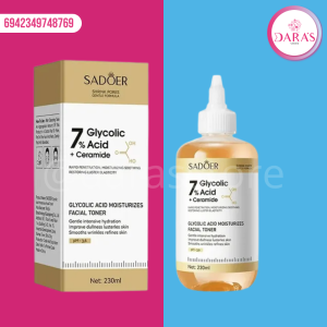 TONICO FACIAL SADOER 230ML ACIDO GLICOLICO