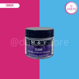 ACRILICO M&Y 30GR CLEAR COVER POWDER