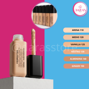 CORRECTOR LIQUIDO ARIA COSMETICS 25GR BOOST NEUTRO NO.130
