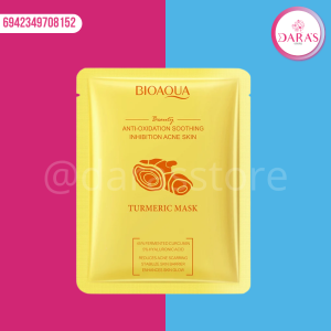 MASCARILLA FACIAL BIOAQUA 25GR TURMERIC