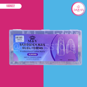 MOLDES DUAL DE POLYGEL M&Y 240PIEZAS ALMOND