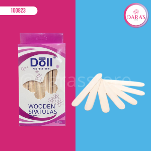 PALETA DE MADERA 50PIEZAS DOLL PARA CERA