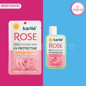 PROTECTOR SOLAR KARITE 60ML ROSE 2 EN 1 60SPF