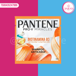 SHAMPOO PANTENE 18ML ANTICAIDA BIOTINAMINA B3