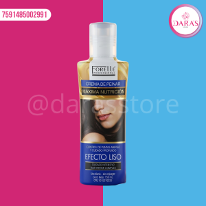 CREMA DE PEINAR FORELLE 150ML EFECTO LISO