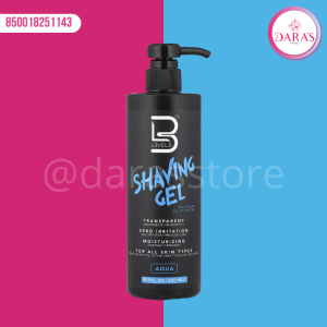 GEL DE AFEITAR L3VEL3 500ML AQUA (SHAVING GEL)