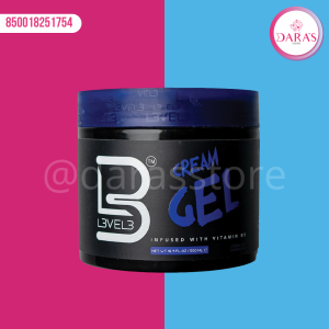 GEL FIJADOR L3VEL3 500ML CREAM GEL (GELATINA)