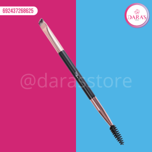 PINCEL DE CEJAS MAXGLOW CON CEPILLO (BROCHA DOBLE)