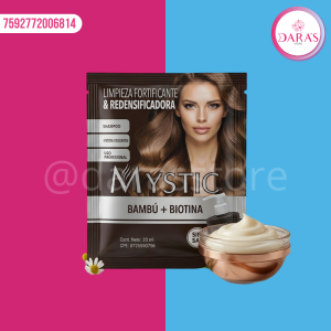 SHAMPOO MYSTIC 20ML LIMPIEZA FORTIFICANTE Y REDENSIFICADORA