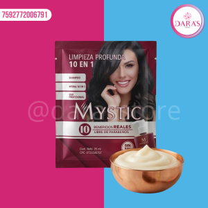 SHAMPOO MYSTIC 20ML LIMPIEZA PROFUNDA 10 EN 1